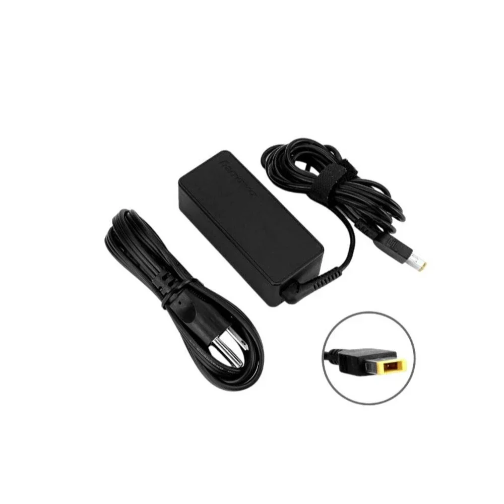 Lenovo 65W Square Tip Charger AC Adapter Charger OEM 20V 3.25A T470 T460 T450